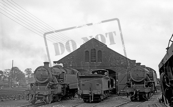 42130 42205 1950s Beattock shed