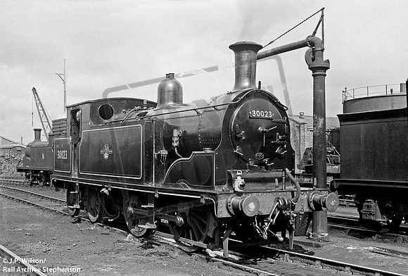 30023 1956-06-26 Exmouth Junction shed