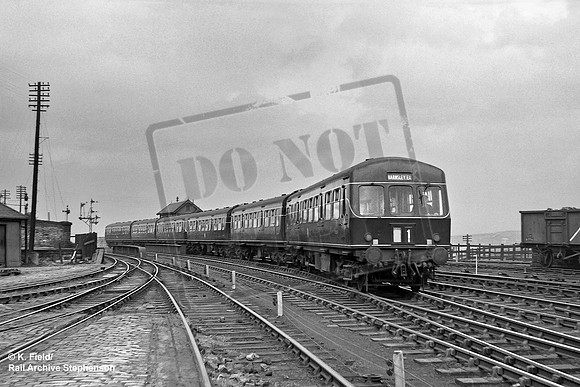 DMU class 101 1958c Barnsley Exchange
