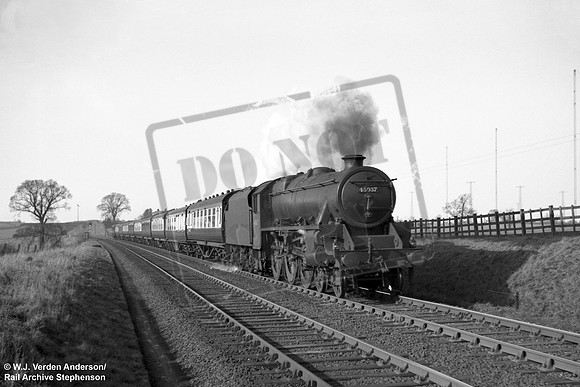 45037 1950-02 near Rugby