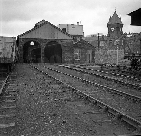 77007 1960s Muirkirk Shed