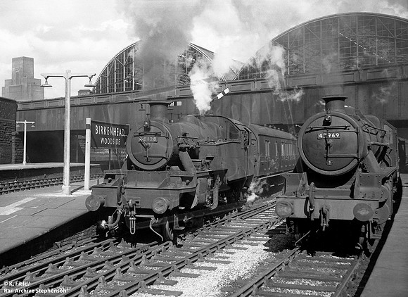 40128 1950s Birkenhead Woodside