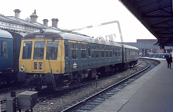 DMU E56002 1975 Sheffield Midland -3868