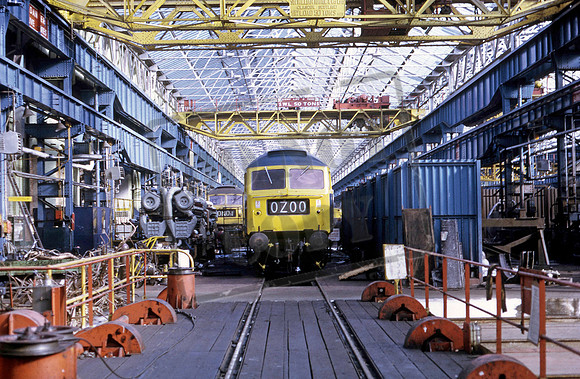 Class 47 1971-03 Crewe Works