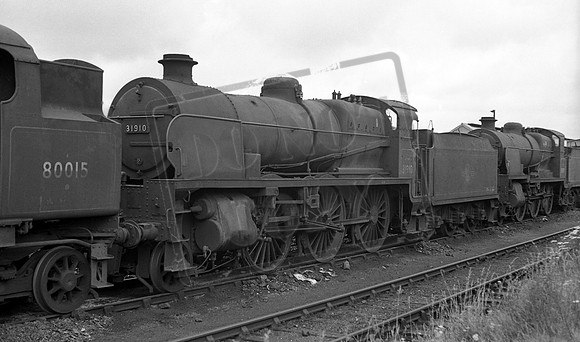 31910 1963-07-14 Eastleigh shed