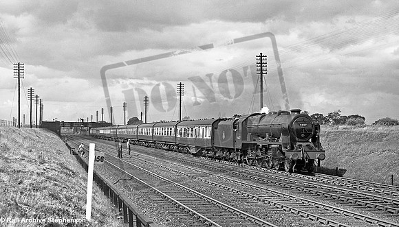 46127 1950s Crewe Basford Hall