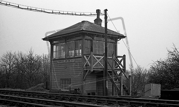 Signalbox 1962c Crowhurst Junction South