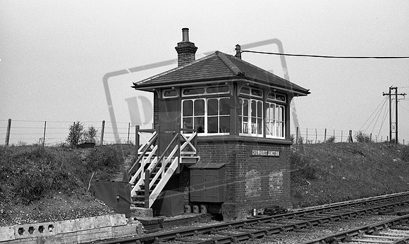 Signalbox 1962c Crowhurst Junction