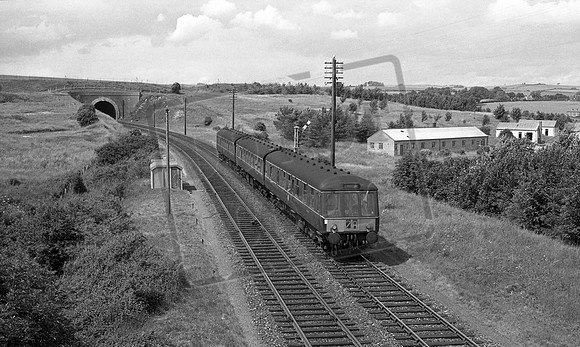 DMU 1963-07-13 Dorchester Poundbury Tunnel