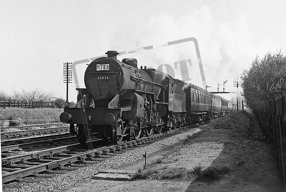 42874 1950s Aylestone Junction, Leicester