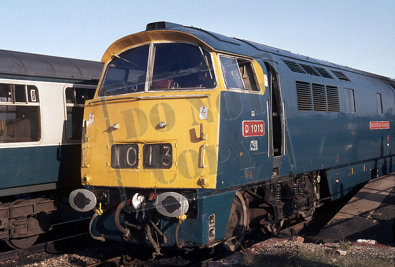 Rail-Online | Class 52 Western | D1013 1976 Hereford