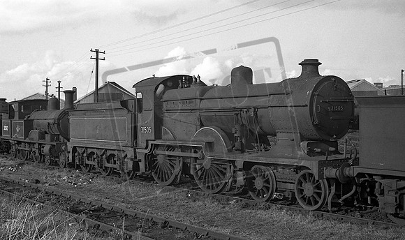 31505 1961 Eastleigh shed