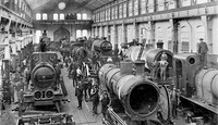 Works 1905 Doncaster Works Crimpsall Shops Interior