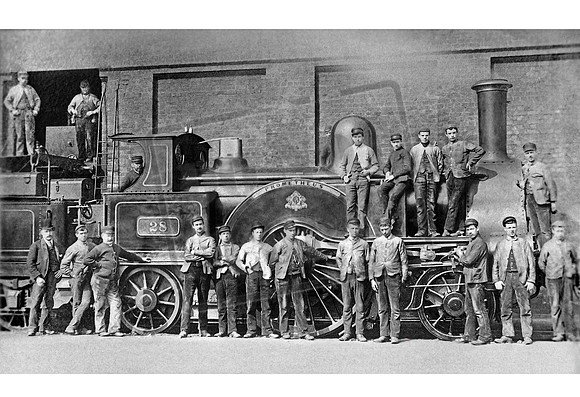 LNWR 28 1880s Longsight MPD