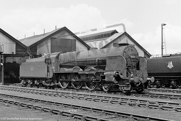 30850 1958-06-08 Eastleigh shed