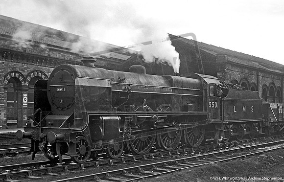 5501 1947 Crewe