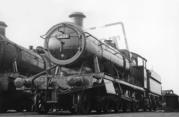 2851 1950s Swindon Works