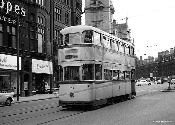 SCT Tram 522 1960-07-28 Sheffield