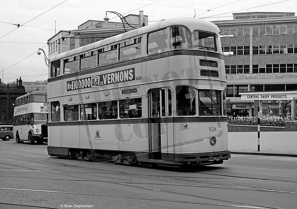 SCT Tram 524 1960-07-28 Sheffield