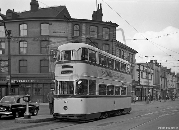 SCT Tram 526 1960-04-16 Sheffield