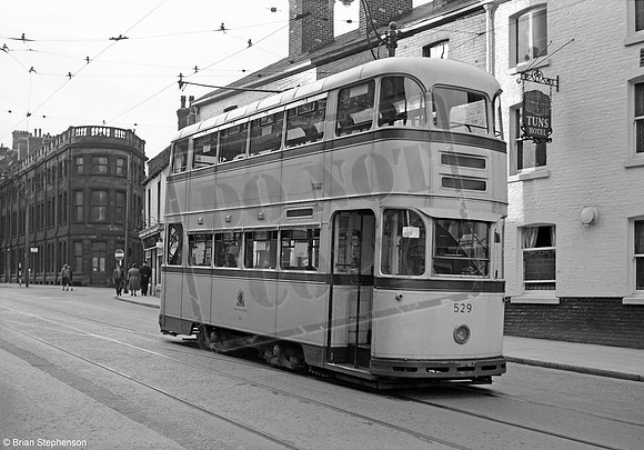 SCT Tram 529 1960-07-28 Sheffield