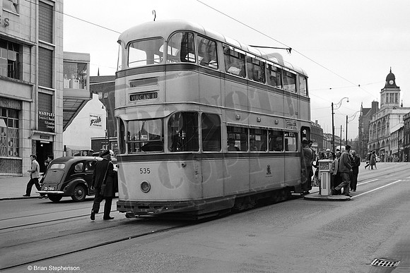 SCT Tram 535 1960-07-28 Sheffield