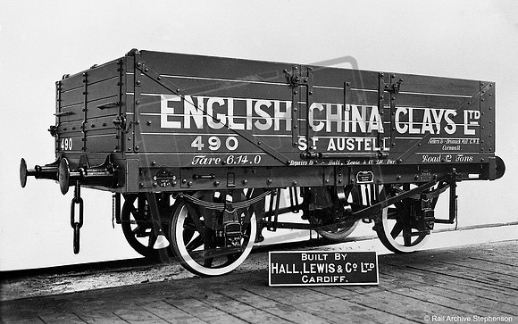 Private Owner wagon English China Clays 490