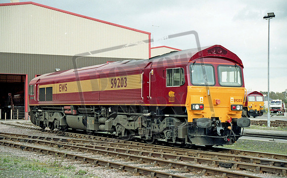 59203 1990s Ferrybridge Maintenance Depot