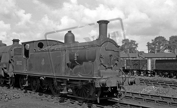30032 1954-09-05 Eastleigh shed