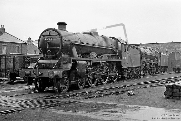 45568 1950s Crewe Works
