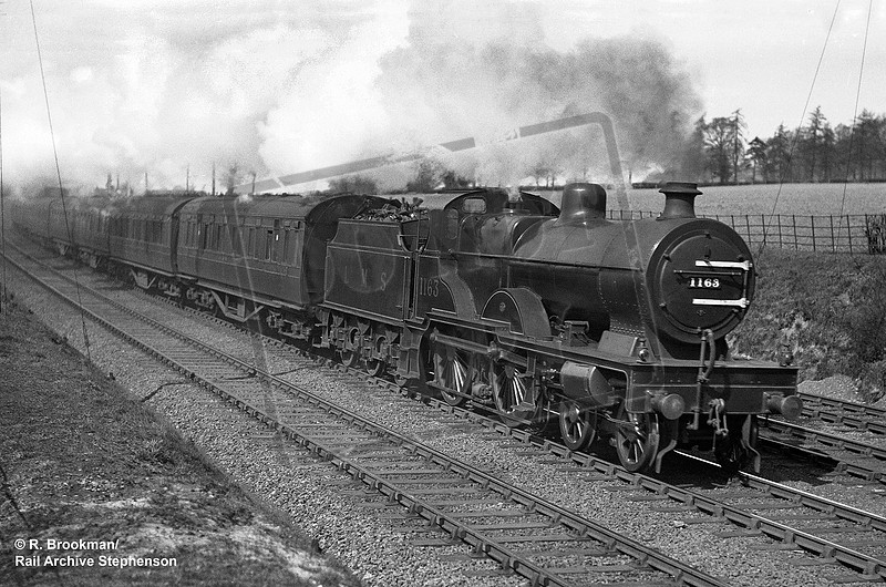 Rail Compound Rail-Online | Compound 4-4-0s | 1163 1934 near Berkhamsted