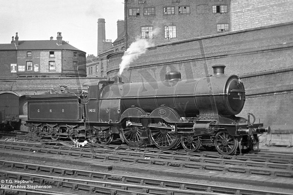 GNR 1401 1921c Nottingham Victoria