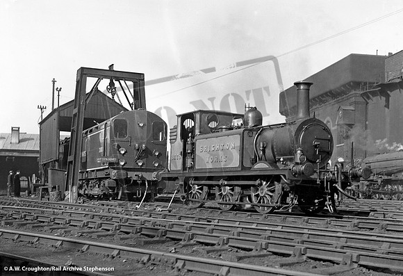377S 1948-12 Brighton shed