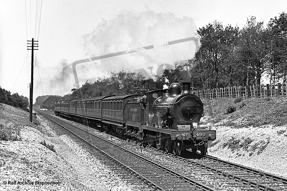 SECR A490 1920s near Edenbridge