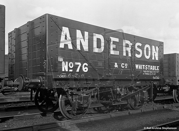 Private Owner wagon Anderson & Co