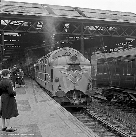 Deltic 1957-03-09 London Euston