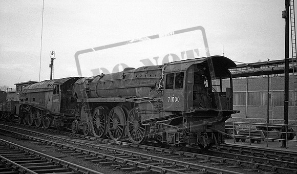 71000 60022 1967 Crewe Works