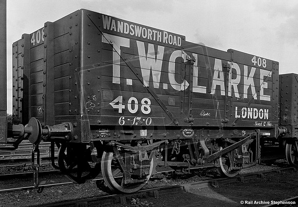 Private Owner wagon T W Clarke 1930-07