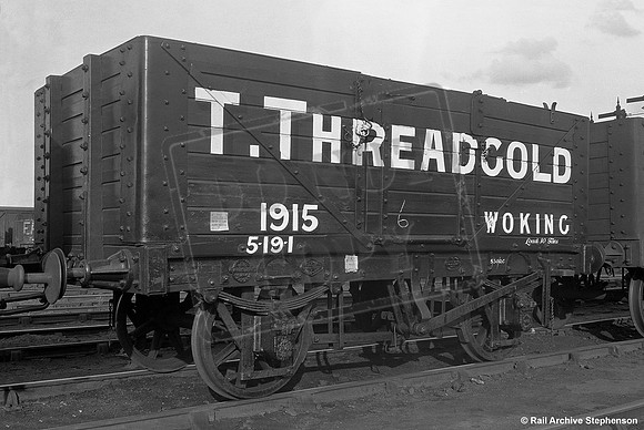 Private Owner wagon T Threadgold 1930-08
