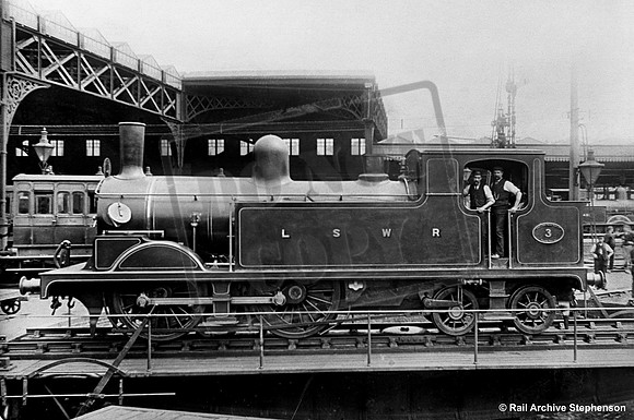 LSWR 3 1900c Waterloo