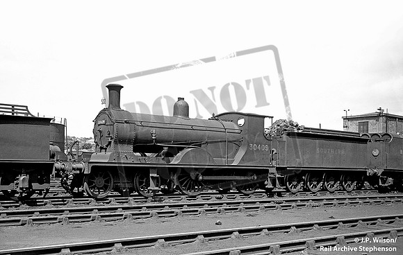 30409 1950-05-28 Exmouth Junction shed