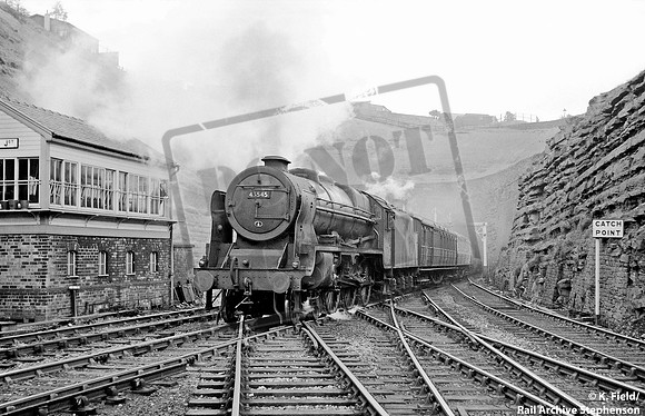 45545 1950s Huddersfield Springwood Junction