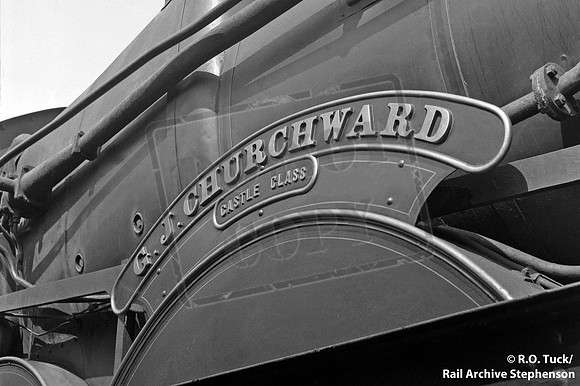 7017 1962-04-14 Cardiff Canton Nameplate