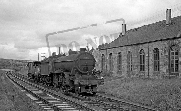 61793 1956-08-29 Passing Boat of Garten shed