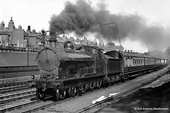 LNWR 1537 1920c near Kensal Green