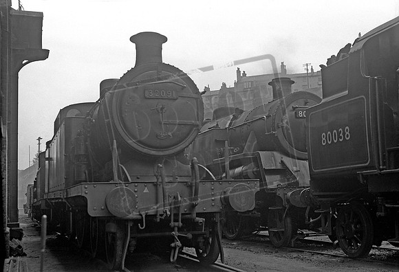 32091 1952-06-15 Brighton shed