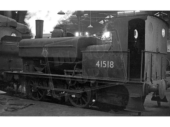 41518 1955-05-08 Barrow Hill shed