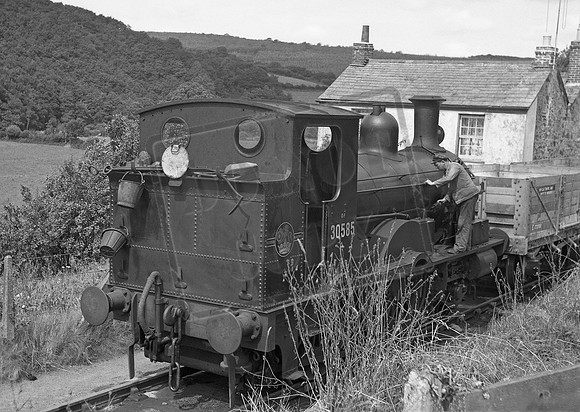 30585 1950s Boscarne Junction