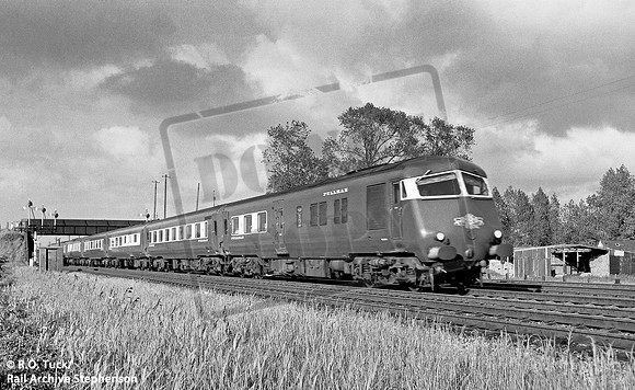 Blue Pullman 1964-06-10 St Mellons