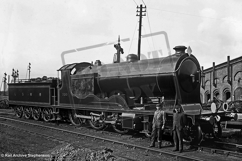 Lswr F13 Class Rail-Online | Other classes | LSWR 330 1905 where